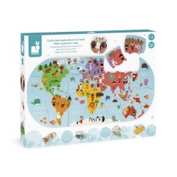 PUZZLE DEL MUNDO DE BAÑO