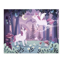PUZZLE  54 PIEZAS  - UNICORNIOS