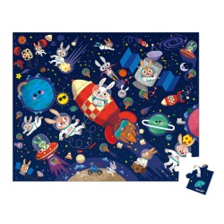 PUZZLE  54 PIEZAS - COHETE