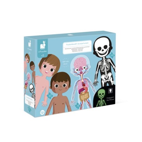 PUZZLE 100 PIEZAS - CUERPO HUMANO