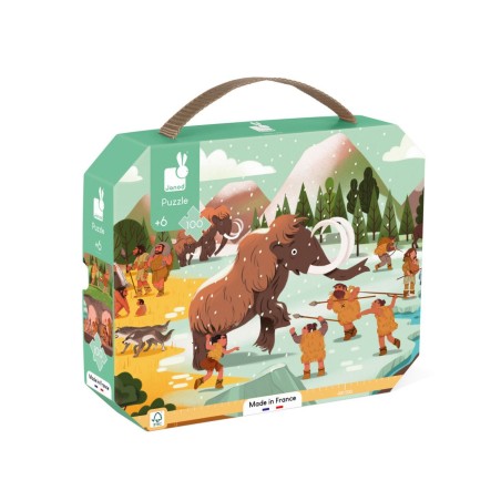 PUZZLE 100 PIEZAS - PREHISTORIA