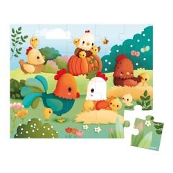 PUZZLE 20 PIEZAS - BIENVENIDO AL CORRAL