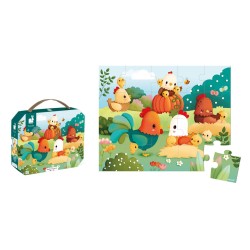 PUZZLE 20 PIEZAS - BIENVENIDO AL CORRAL