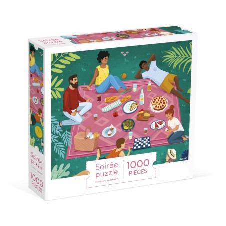 PUZZLE 1000 PIEZAS - PICNIC CON AMIGOS