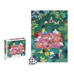 PUZZLE 1000 PIEZAS - PICNIC CON AMIGOS