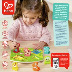 Puzzle de Sonidos de Granja