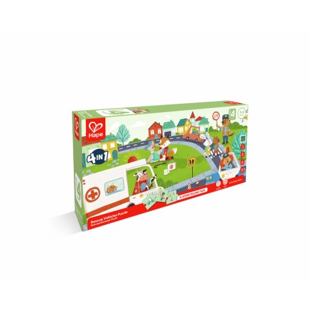 Puzzle Vehículos de rescate