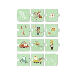 Puzzle Vehículos de rescate