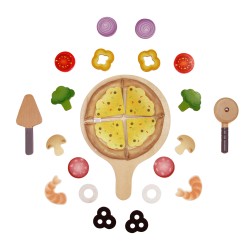 Set de Pizza con Ingredientes