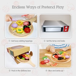 Set de Pizza con Ingredientes