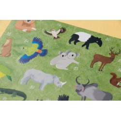 Animal World - Poster & Stickers