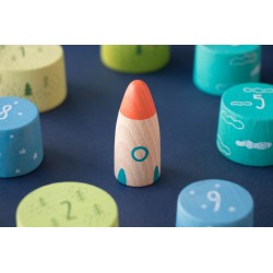 Wooden toy - Up to the stars