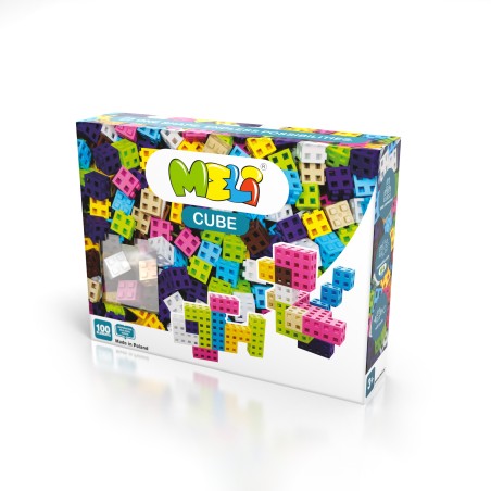 MELI Cube - 100 piezas pastel