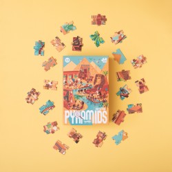 Puzzle - Go to the Pyramids