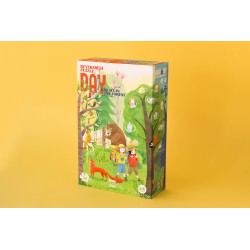 Puzzle - Night&Day in the Forest