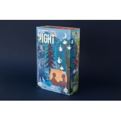 Puzzle - Night&Day in the Forest