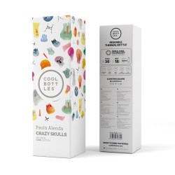 Botella térmica 500 ml - Crazy Skulls