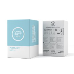 Vaso térmico 330 ml - Pastel Sky