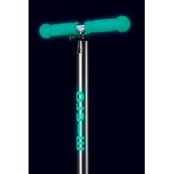 Patinete Maxi Micro Deluxe Glow Led - Turquesa