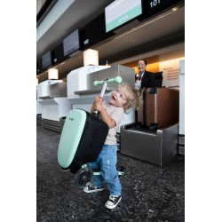 Patinete Micro Luggage Junior Led - Mint