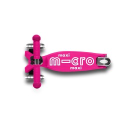 Patinete Maxi Deluxe Plegable Led - Rosa
