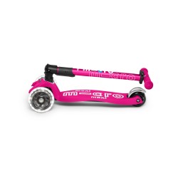 Patinete Maxi Deluxe Plegable Led - Rosa