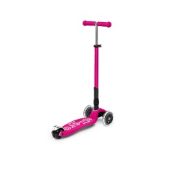 Patinete Maxi Deluxe Plegable Led - Rosa