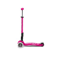 Patinete Maxi Deluxe Plegable Led - Rosa