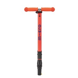 Patinete Maxi Deluxe Plegable Neon Led - Azul/Naranja