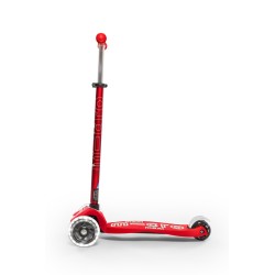 Patinete Maxi Deluxe Led - Rojo