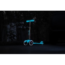 Patinete Mini Micro Deluxe Glow led - Aqua