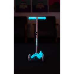 Patinete Mini Micro Deluxe Glow led - Aqua
