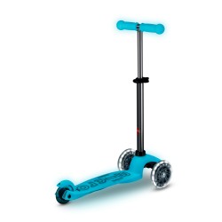 Patinete Mini Micro Deluxe Glow led - Aqua