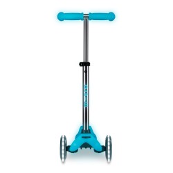 Patinete Mini Micro Deluxe Glow led - Aqua