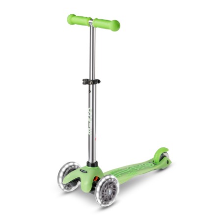 Patinete Mini Micro Deluxe Glow led - Verde lima