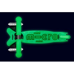 Patinete Mini Micro Deluxe Glow led - Verde lima