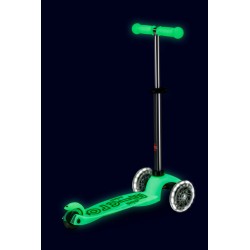 Patinete Mini Micro Deluxe Glow led - Verde lima
