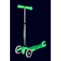 Patinete Mini Micro Deluxe Glow led - Verde lima