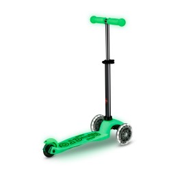 Patinete Mini Micro Deluxe Glow led - Verde lima