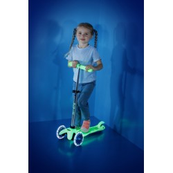 Patinete Mini Micro Deluxe Glow led - Verde lima