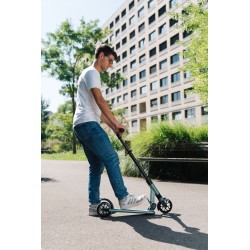 Patinete Micro Sprite Plegable Suspensión - Verde