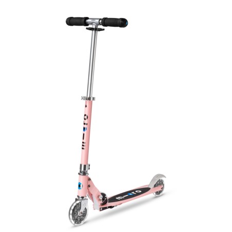 Patinete Micro Sprite Led - Rosa pastel