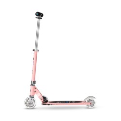 Patinete Micro Sprite Led - Rosa pastel