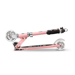 Patinete Micro Sprite Led - Rosa pastel