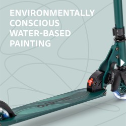 Patinete Micro Sprite Eco Led - Verde
