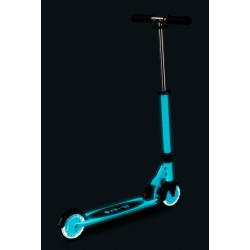 Patinete Micro Sprite Glow Led - Blanco/Azul