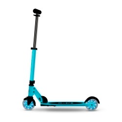 Patinete Micro Sprite Glow Led - Blanco/Azul
