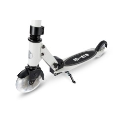 Patinete Micro Sprite Glow Led - Blanco/Azul