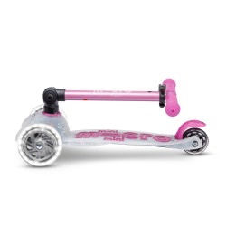 Patinete Mini Deluxe Plegable Orion Led - Rosa