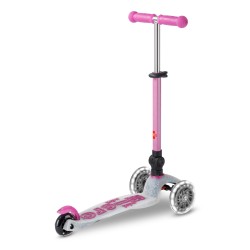Patinete Mini Deluxe Plegable Orion Led - Rosa